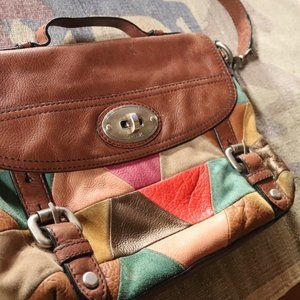 Beautiful and Colorful Fossil Purse Handbag -